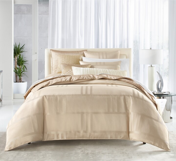 Hotel Collection Structure 3Pc. Comforter Set, Full/Queen, Created for