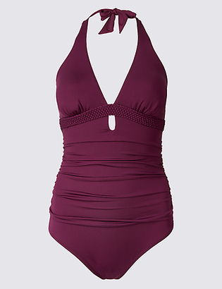 M&S Collection Secret SlimmingTM Plunge Swimsuit
