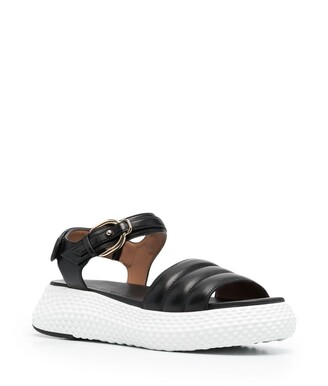 Emporio Armani Padded Chunky-Soled Sandals