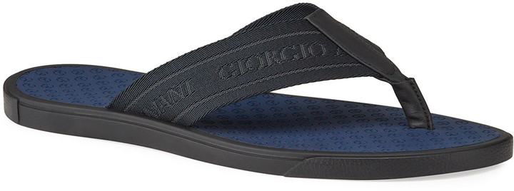 armani flip flops mens