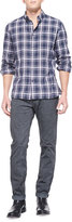 Thumbnail for your product : John Varvatos Bowery-Fit Faded Jeans, Black