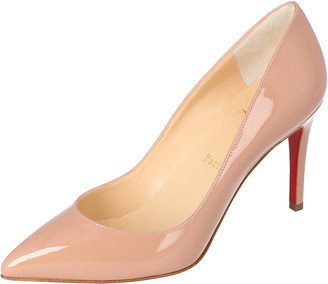 patent leather pointed toe pumps