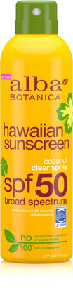 Alba Hawaiian Coconut Spray Sunscreen SPF 50