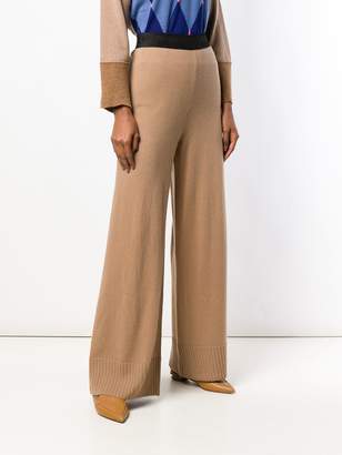 Ballantyne high waisted knitted trousers