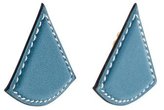 Thumbnail for your product : Hermes Leather Triangle Clip-On Earrings