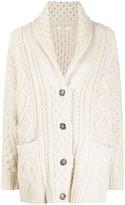 Thumbnail for your product : Etoile Isabel Marant Cable-Knit Long Cardigan