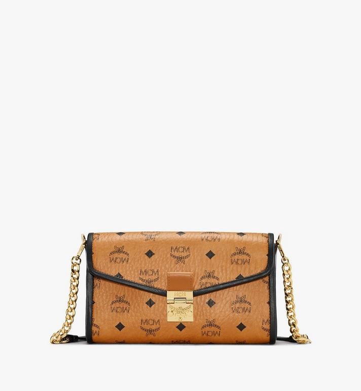 MCM Millie Crossbody in Visetos Leather Block ShopStyle Clutches