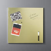 Thumbnail for your product : CB2 Brushed Gold Magnetic-Dry Erase Board