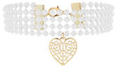 Thumbnail for your product : Monsoon Pearl Filigree Heart Choker Necklace