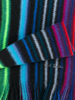 Thumbnail for your product : Paul Smith striped knitted scarf
