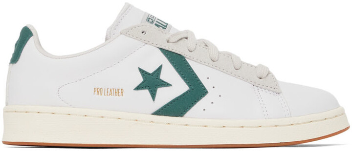 White Leather Converse | Shop the world's largest collection of fashion |  ShopStyle