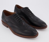Thumbnail for your product : Office Mean Brogue Shoes Black Leather