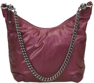 Gucci Purple Leather Handbag