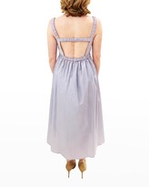 Thumbnail for your product : Emilia George Maternity Isabella Open-Back Dress