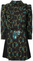 Thumbnail for your product : Elisabetta Franchi pleated shirt dress