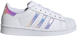 adidas Kids Superstar Leather Trainers