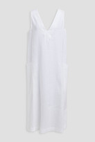 Thumbnail for your product : ASCENO The Seville linen midi dress