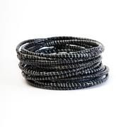 Thumbnail for your product : Inca Recycled Rubber Bracelets by Marcasiano,