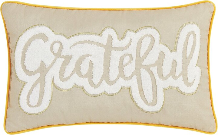 Truly Soft Grateful Decorative Pillow