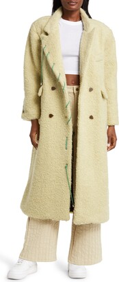 KkCo Moss Longline Wool Blend Coat