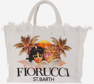 MC2 Saint Barth Fiorucci Angels Print Vanity Tote Bag Special Edition -  ShopStyle