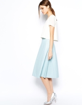 Thumbnail for your product : Warehouse Leather Full Midi Skirt