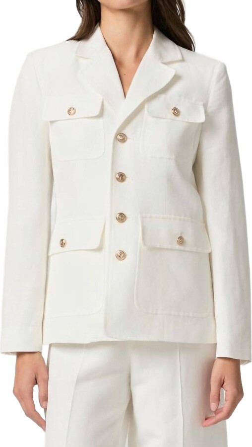 Paige Reign Blazer In White