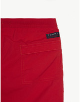 Thumbnail for your product : Tommy Hilfiger Stripe-print swim shorts 4-16 years