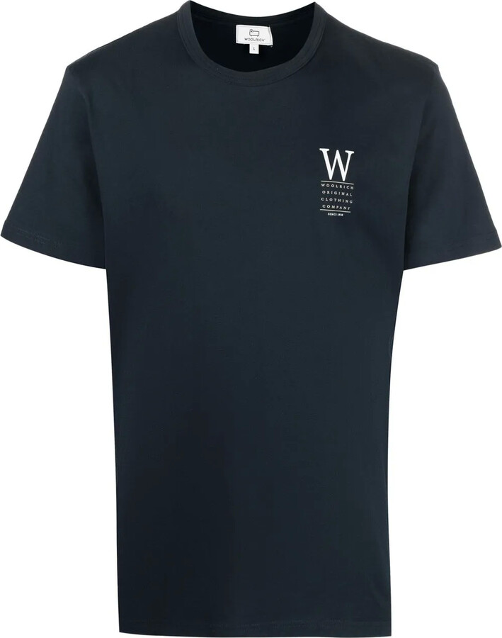 Woolrich logo-print cotton T-shirt