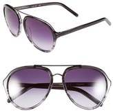 Thumbnail for your product : Elie Tahari 55mm Aviator Sunglasses