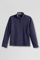 Thumbnail for your product : Lands' End Men's Long Sleeve Fleece Half-zip Mock Sweater