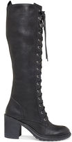Thumbnail for your product : Nine West Lory Tall Lace-Up Combat Boots