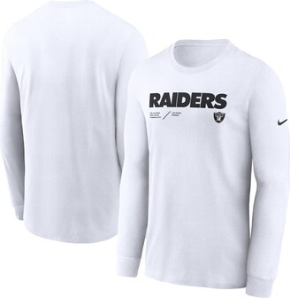 Men's Nike Davante Adams White Las Vegas Raiders Player Name & Number T- Shirt