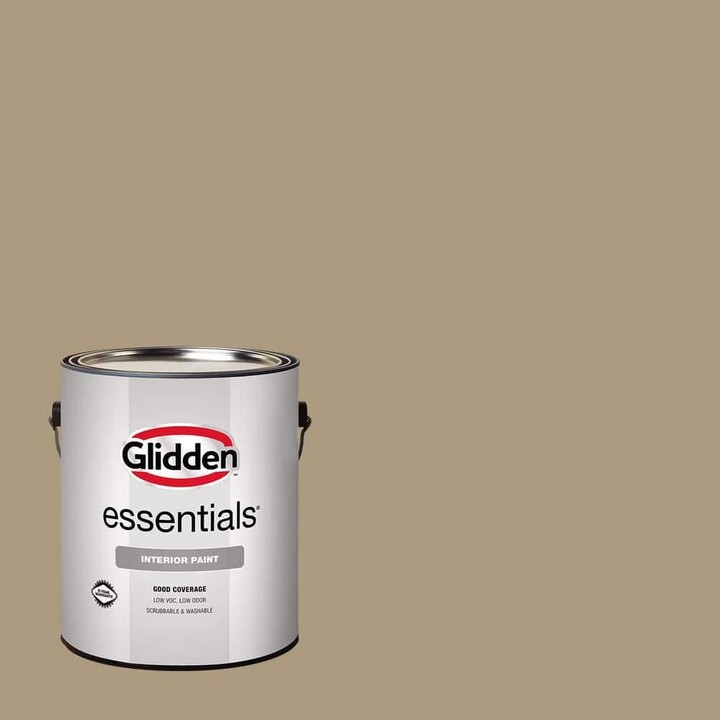 Glidden Essentials 1 gal. PPG1097-5 Stony Creek Semi-Gloss Interior Paint