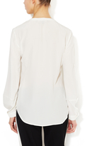 Thumbnail for your product : Rachel Roy Silk Lace Panel Blouse