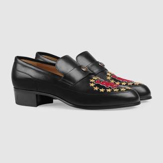 Gucci Men's loafer with LA Angels patch
