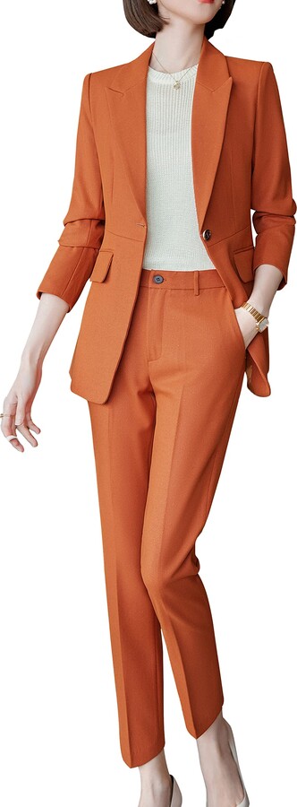 WOMEN FASHION Suits & Sets Knitted discount 50% NoName Set Pink/Orange S 