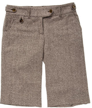 Dolce & Gabbana Wool Knee-Length Shorts