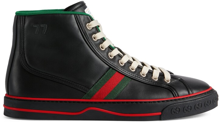 Black High Top Gucci Sneakers | Shop the world's largest 