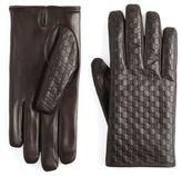 Thumbnail for your product : Gucci Microguccisima Leather Gloves