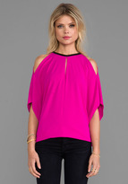 Thumbnail for your product : Yigal Azrouel Cut25 by Draped Matte Top