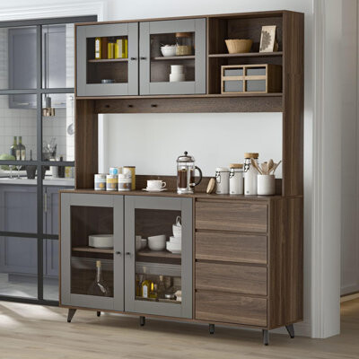 George Oliver Independent Kitchen Storage Cabinet