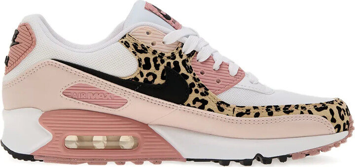 air max 90 trainers white leopard