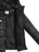 Thumbnail for your product : Fendi Monster Eyes Hooded Nylon Puffer Jacket
