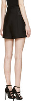 Thumbnail for your product : Alexander McQueen Black Suiting High-Waisted Shorts