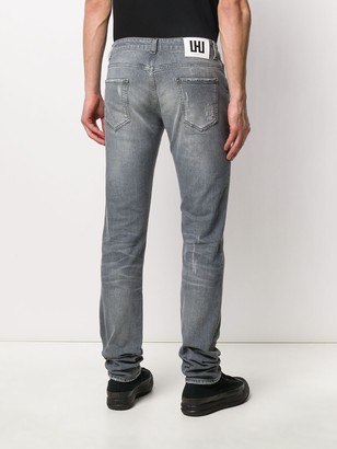 Les Hommes Urban Low Rise Stonewashed Jeans