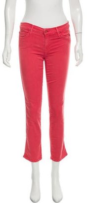 Mother Mid-Rise Skinny Jeans