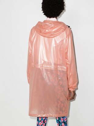 Rains Pink Ultralight Zip-Up Raincoat