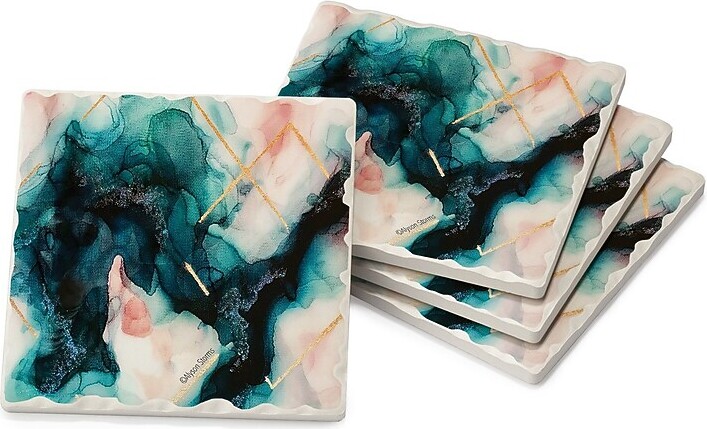 Thirstystone Stoneware Coasters (01-03177)
