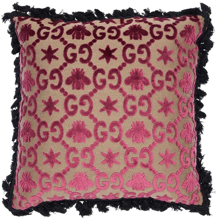 Gucci Gg Jacquard Cushion - ShopStyle Indoor Pillows